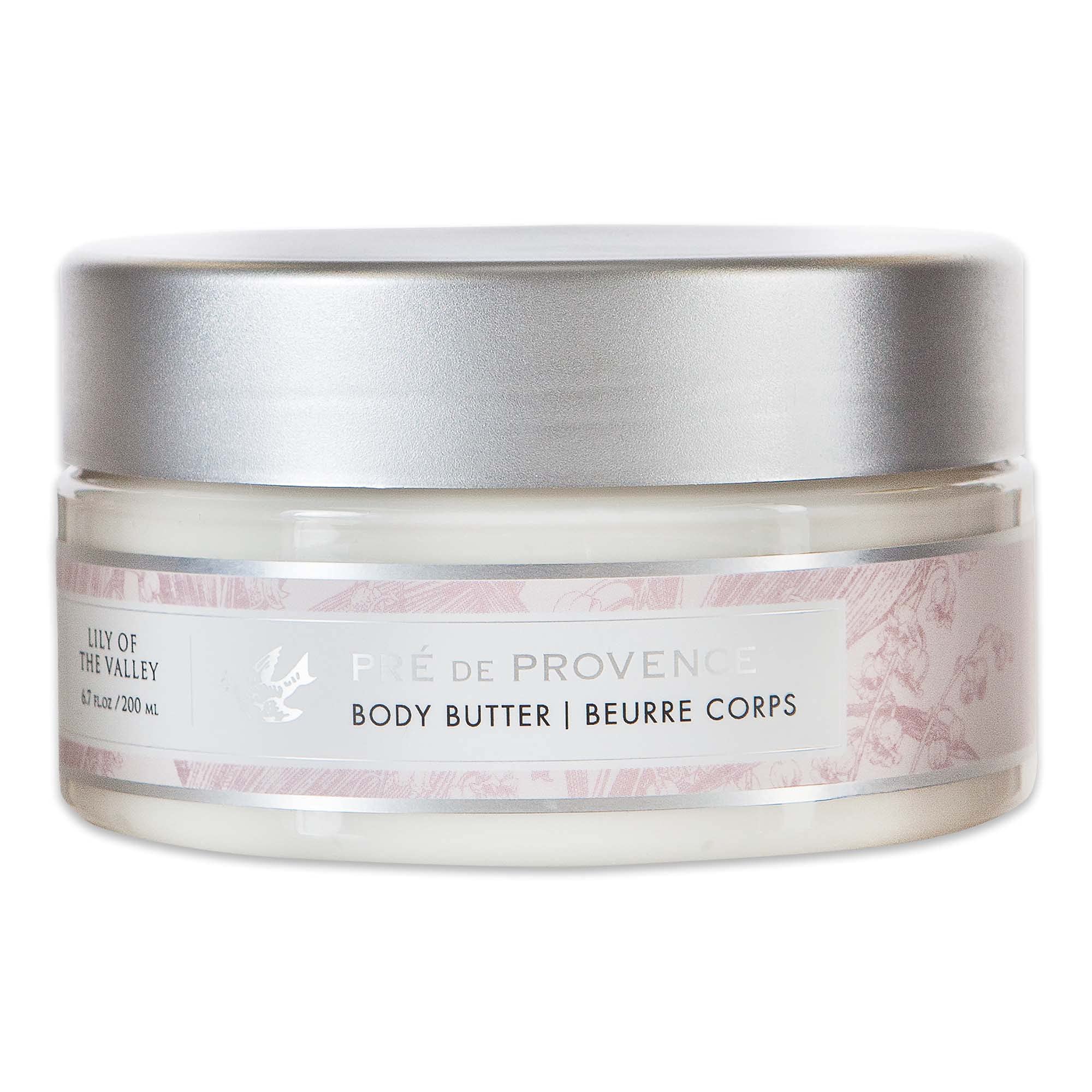 Pre de Provence Collection Shea Butter Enriched Soothing & Moisturizing, Body Butter, 6.7 fl oz, Lily of the Valley